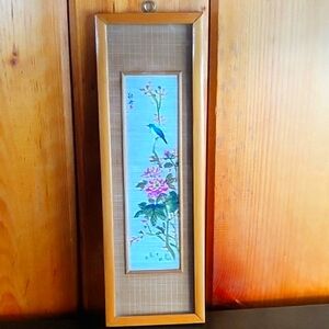 Vintage Bamboo Scroll Wall Art